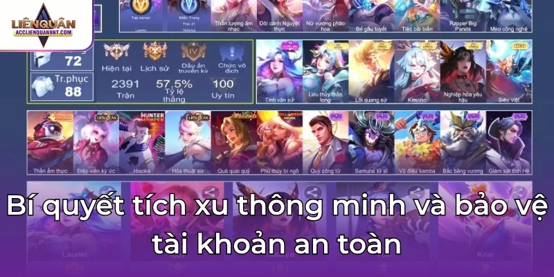 Bí quyết tích xu thông minh và bảo vệ tài khoản an toàn
