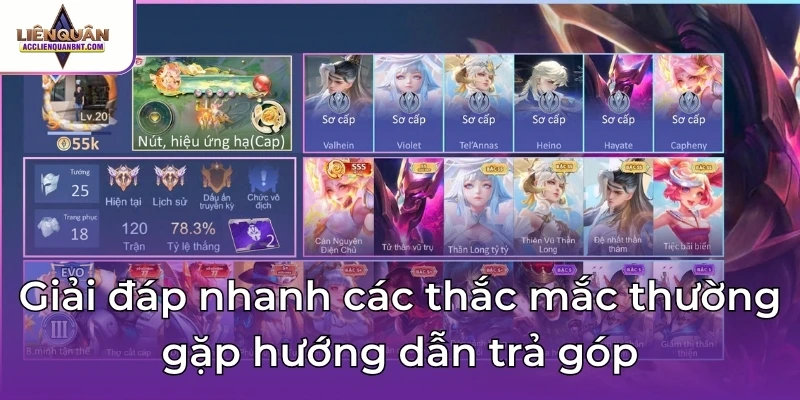 Giải đáp nhanh các thắc mắc thường gặp hướng dẫn trả góp