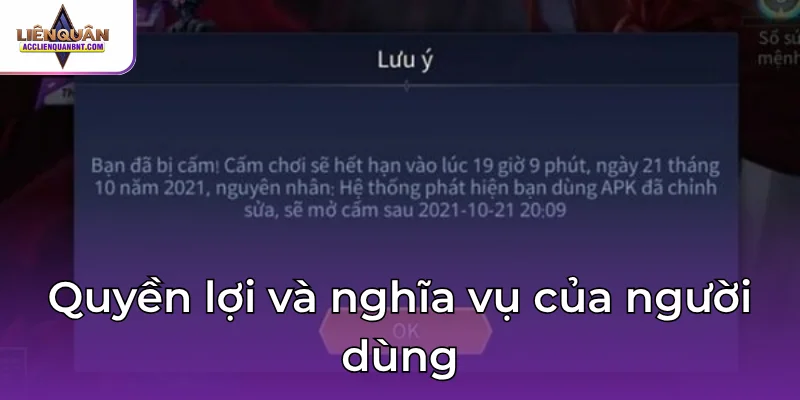 Quyền lợi và nghĩa vụ là những thông tin quan trọng